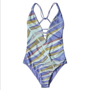 NWT Patagonia Reversible One-Piece Swimsuit Sz Med